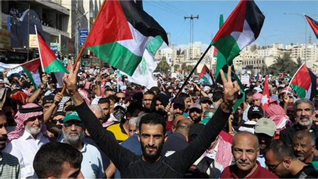 Gaza truce between Palestinian celebrations and Israeli protests 1 O321IP - C J Global Newspaper