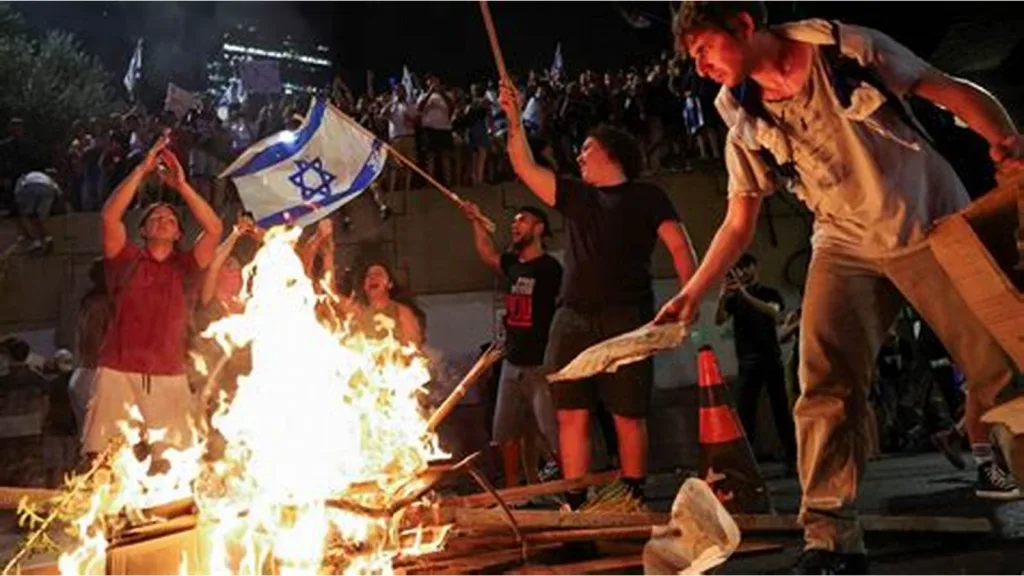Gaza truce between Palestinian celebrations and Israeli protests 5 O5235IP - C J Global Newspaper