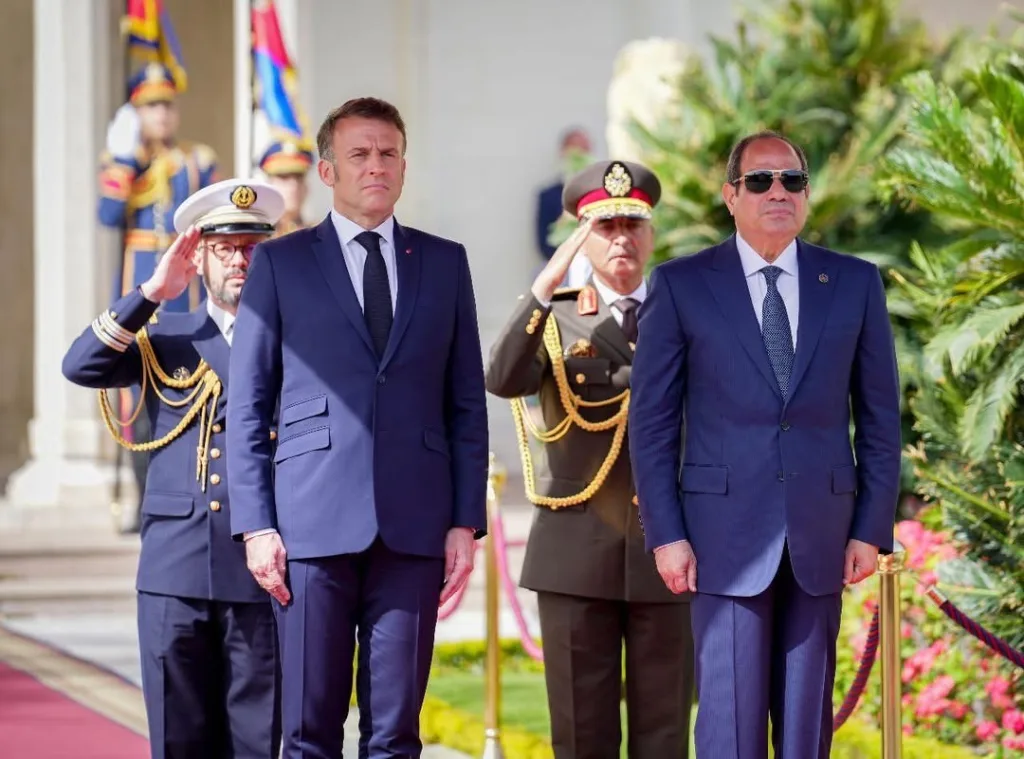 FRENCH PRESIDENT MACRON VISITS EGYPT AMID GAZA HUMANITARIAN CRISIS 1 IMG 6766 - C J Global Newspaper