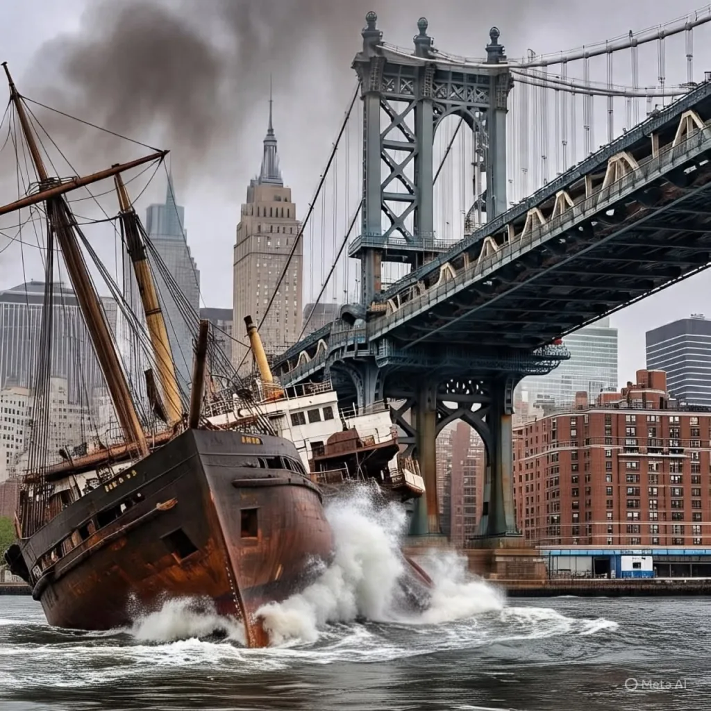 Ship Collision with Brooklyn Bridge in New York Kills Two, Injures 19 2 399d206bf29e2d6ababaa4f1165cb669 - C J Global Newspaper