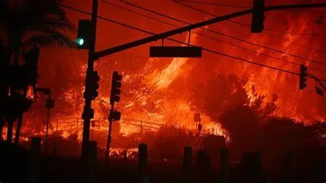 Los Angeles fires ... Satellites reveal surprise at the scale of the disaster 3 7689 - C J Global Newspaper