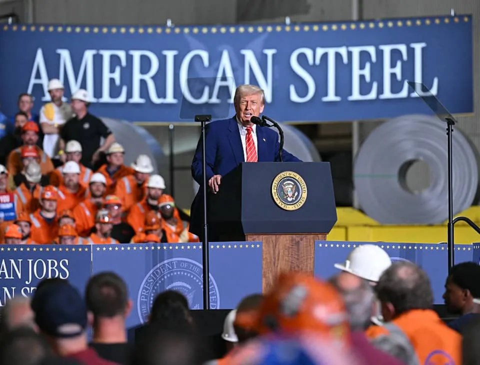 Trump Plans to Double Steel and Aluminium Tariffs to 50%, Sparking Trade Tensions 1 IMG 8234 - C J Global Newspaper
