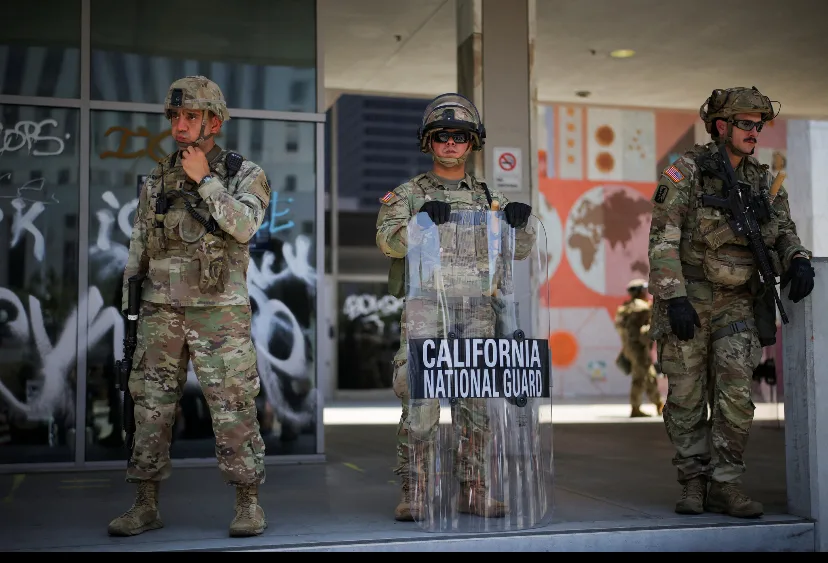 Trump Tells Troops at Fort Bragg He'll 'Liberate' LA, Calls Protesters 'Animals' 1 IMG 8704 - C J Global Newspaper