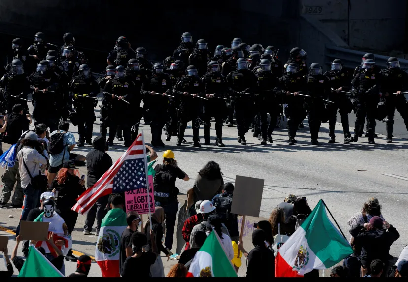 Divided We Stand: Protests’ Eruption in Los Angeles and New York City 3 IMG 8706 - C J Global Newspaper