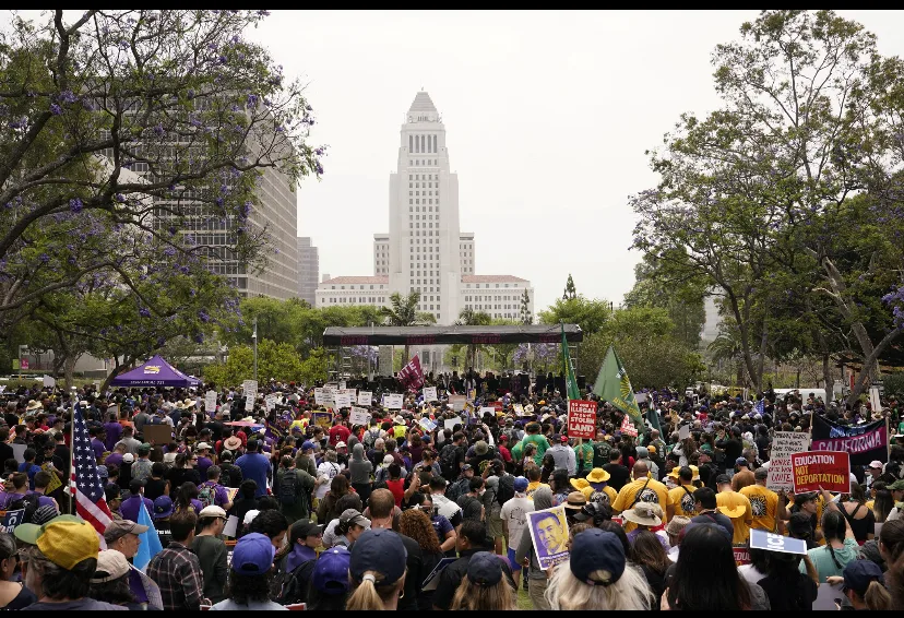Divided We Stand: Protests’ Eruption in Los Angeles and New York City 5 IMG 8707 - C J Global Newspaper