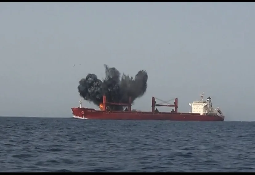 The European Union Naval rescued 6 sailors of the attacked Cargo Ship in Red Sea. 2 IMG 9422 - C J Global Newspaper