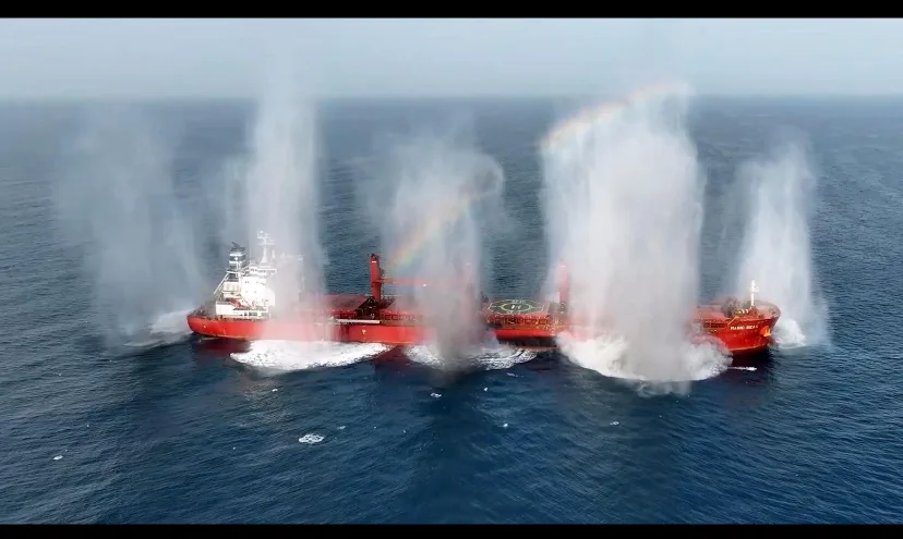 The European Union Naval rescued 6 sailors of the attacked Cargo Ship in Red Sea. 1 IMG 9423 - C J Global Newspaper