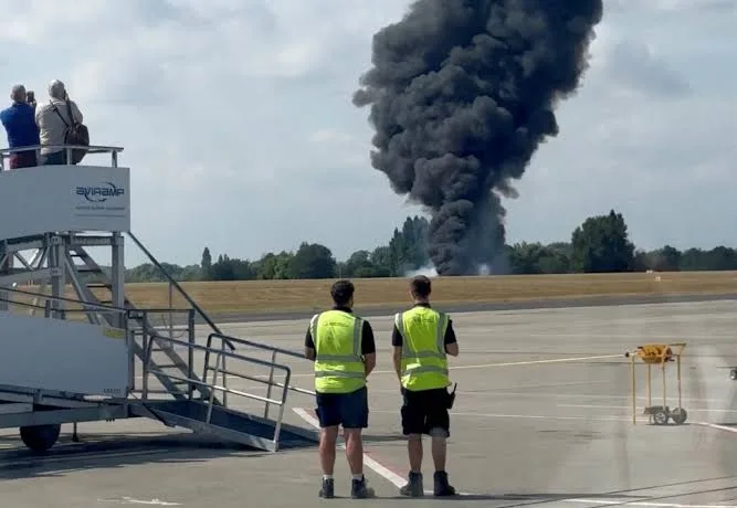 Four Dead in Fiery Plane Crash at London Southend Airport 1 IMG 9536 - C J Global Newspaper
