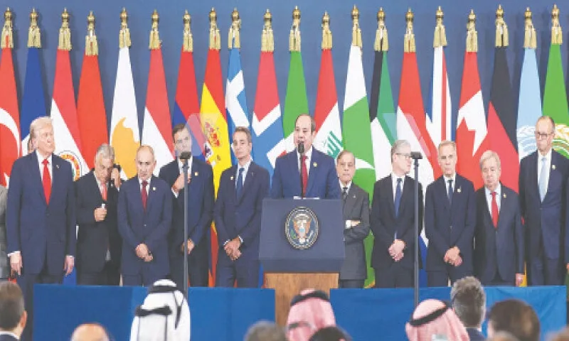 Trump’s Historic Mideast Peace Summit Seals Deal in Egypt 1 IMG 1772 - C J Global Newspaper