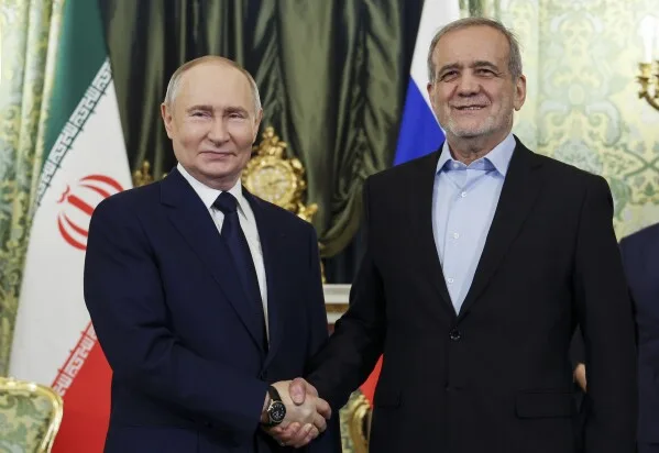 Kremlin Pledges Iran Ties Expansion in all fields 1 Russian president